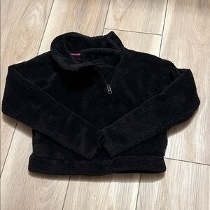 Cozy Black Kids Jacket
